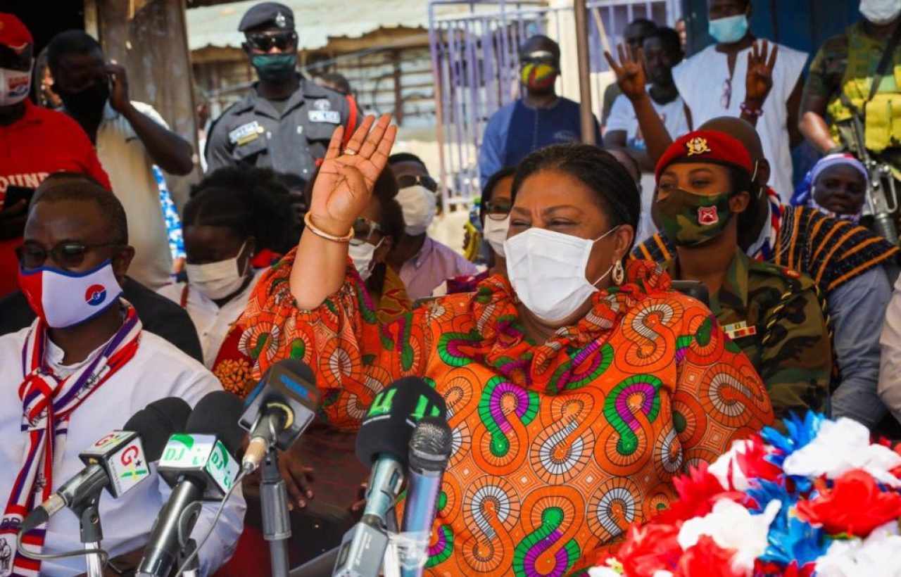 First Lady tours Achimota, Akweteman markets and meets traditional leaders