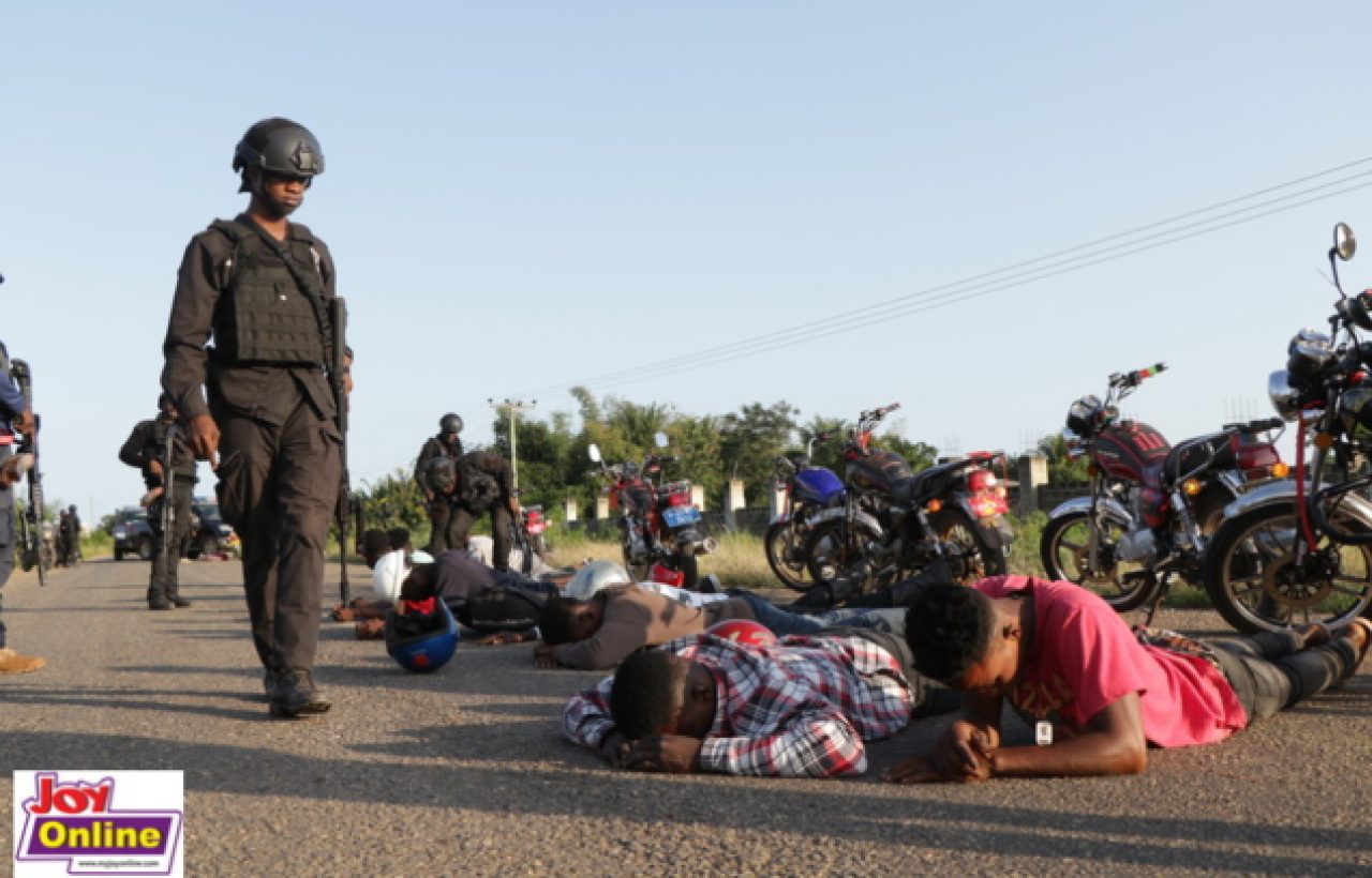 31 alleged Volta secessionists slapped with 5 charges, including rioting with weapons