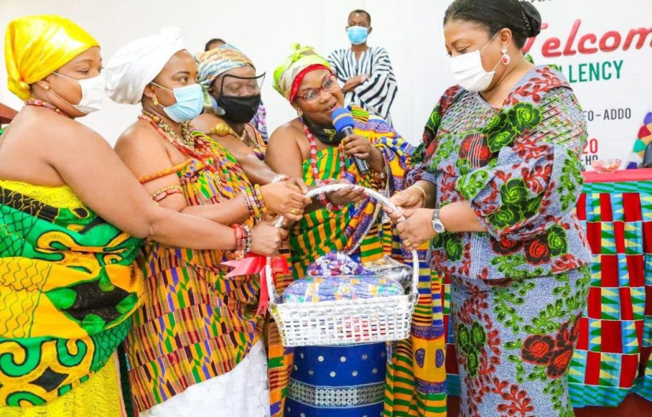 First Lady to Partner with Volta and Oti Queen Mothers to Empower Women