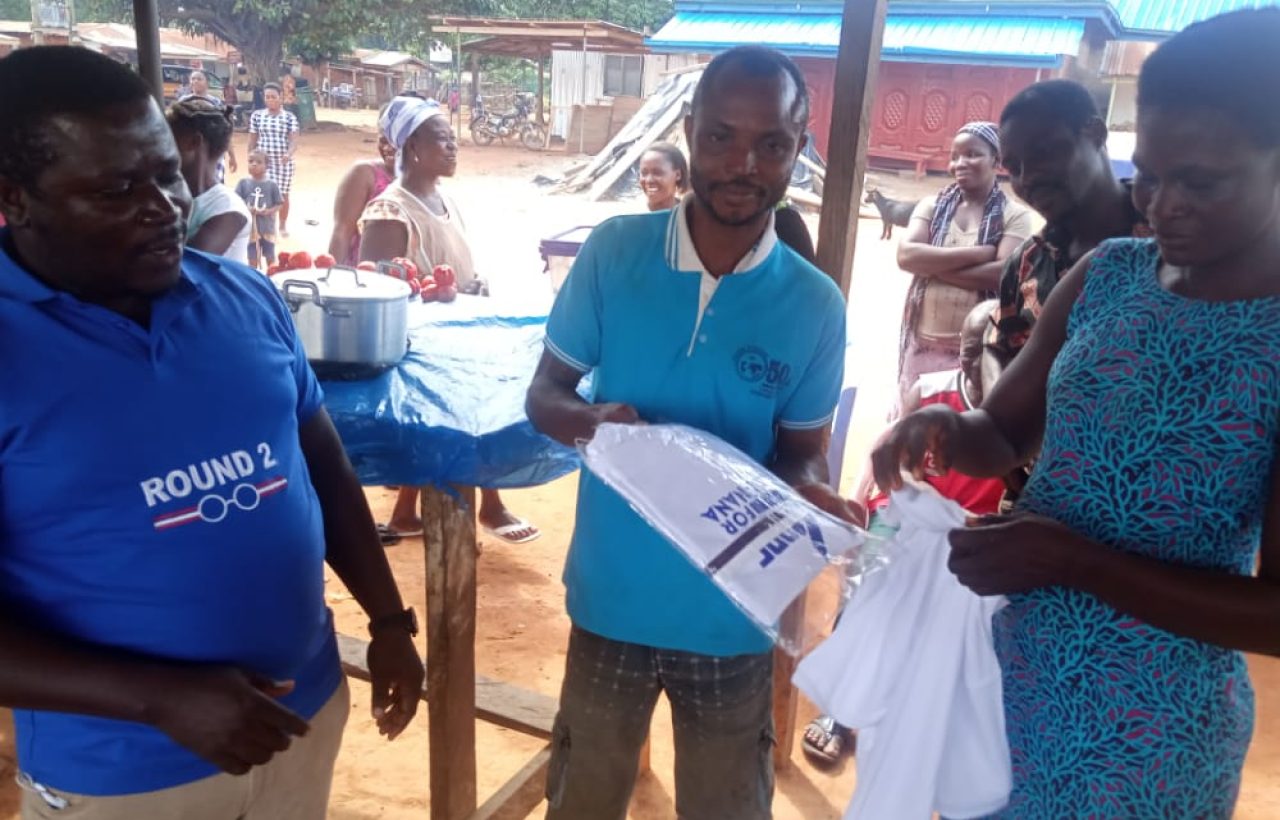 ELECTION 2020: Fanteakwa South Young Patriots stormed Nkankama