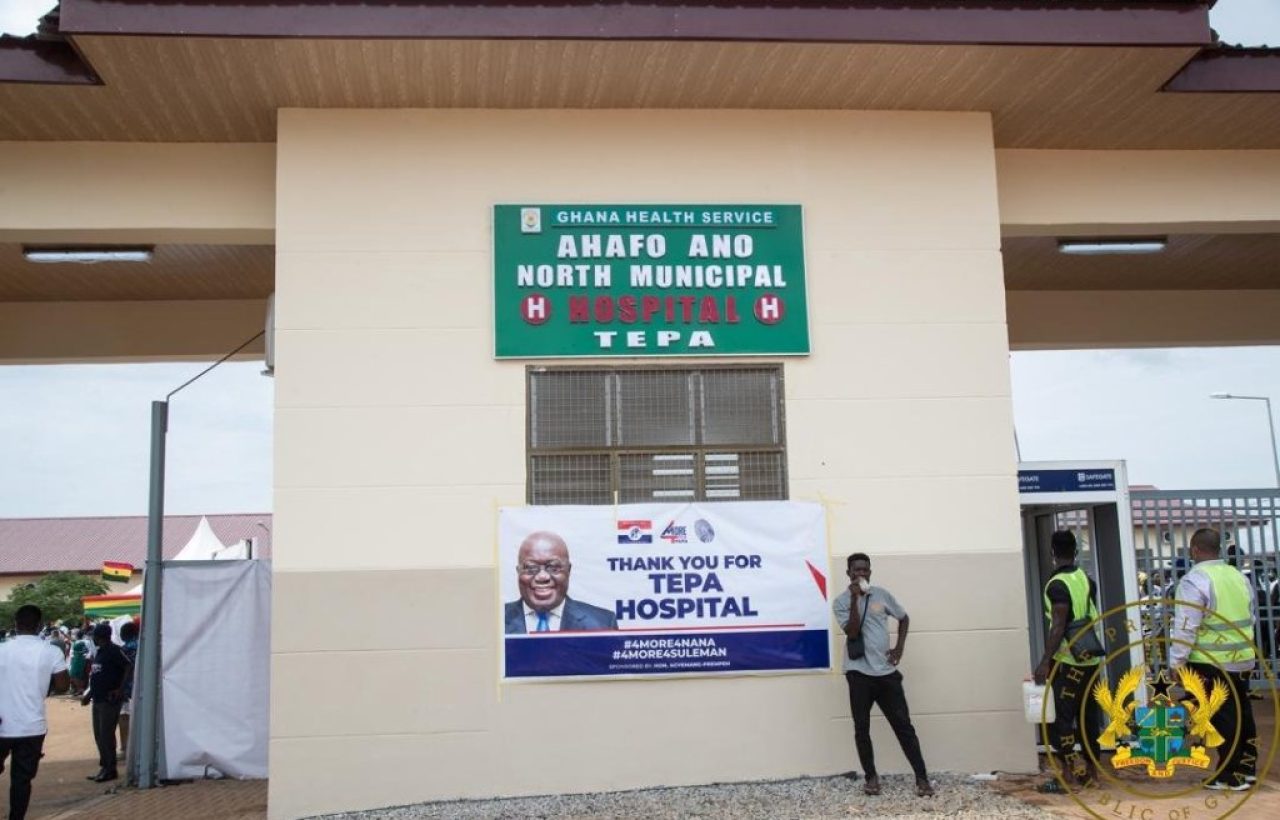 President Akufo-Addo commissions 60-Bed Tepa Hospital