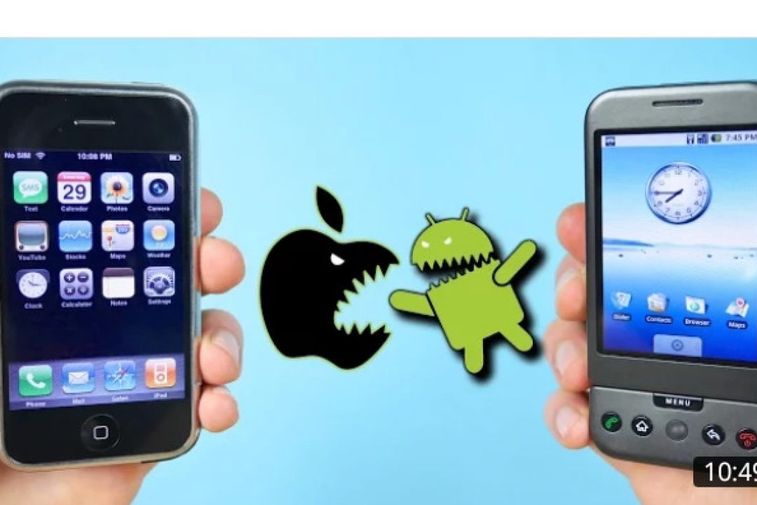 The First Android Smartphone Versus The First iPhone: How The Superiority Battle Begun