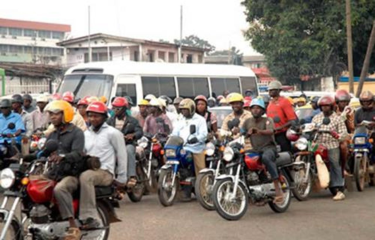 Police clamped down activities of motorbikes