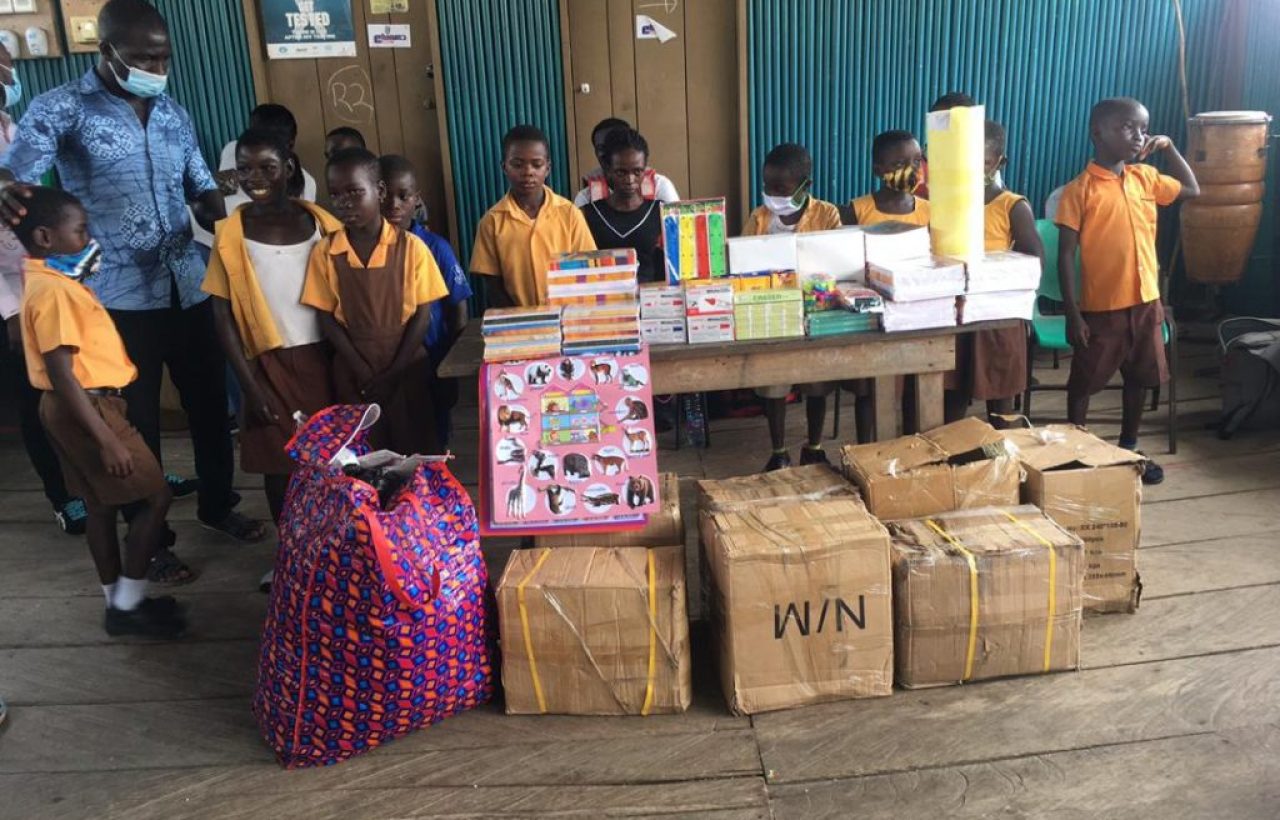 Giving Hope Alliance Donates to Nzulezo school and the community