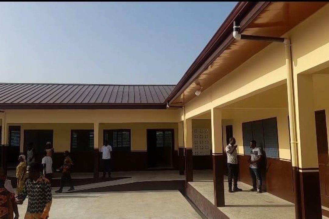 Ajumako Enyan Essiam DCE & CoDA Commission Ultra Modern School Block