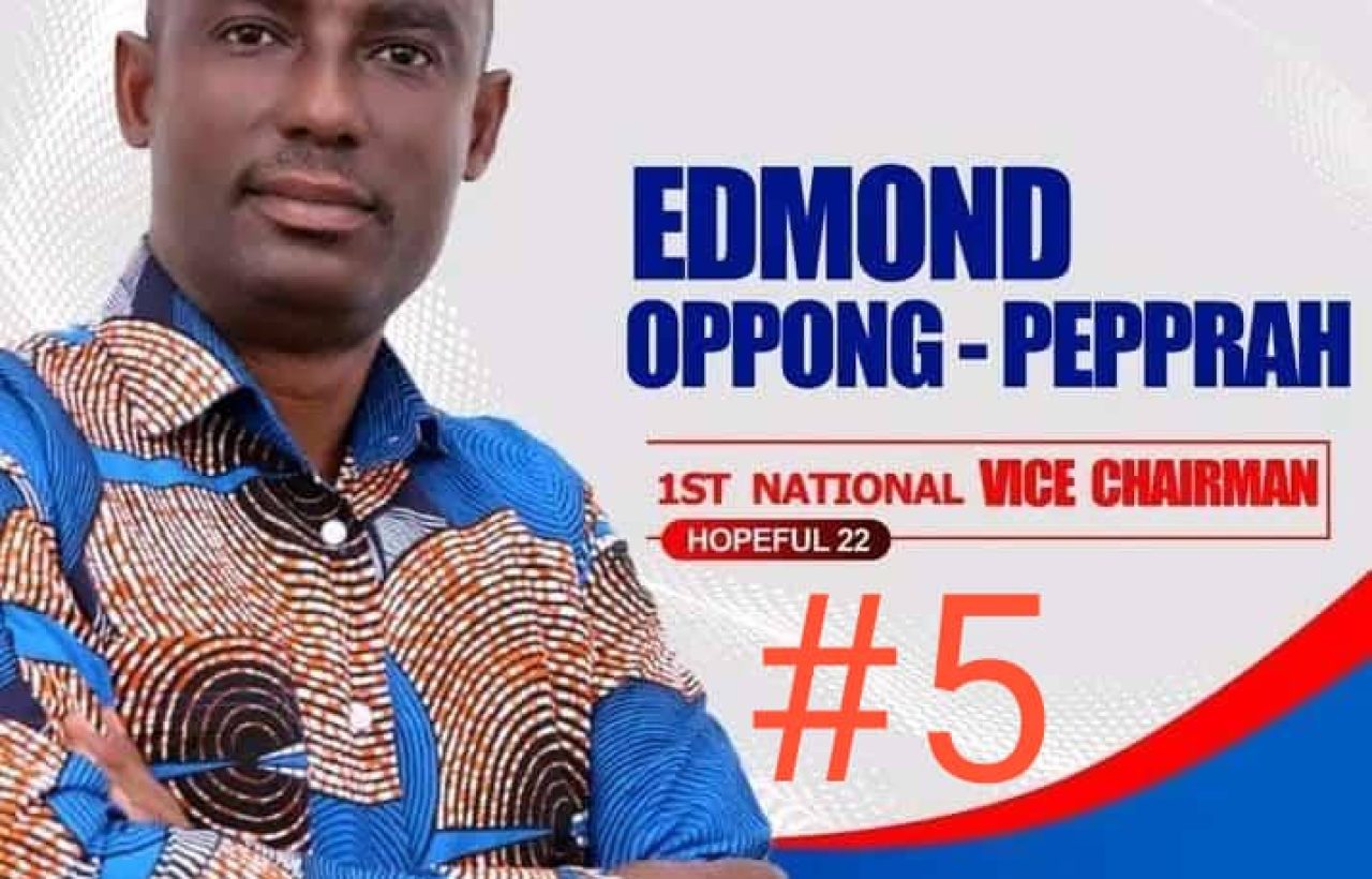 HON EDMOND OPPONG-PEPRAH PICKS NUMBER 5 ON THE BALLOT PAPER