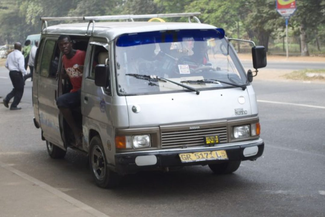 Fight Ensues In Trotro After Trotro Mate Refused To Reduce Fare Charges