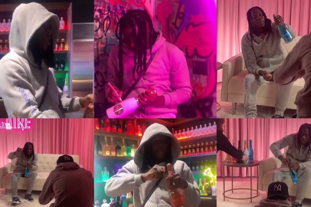 Stonebwoy Strikes Huge Endorsement Partnership With Rick Ross And Wine Brand, Belaire