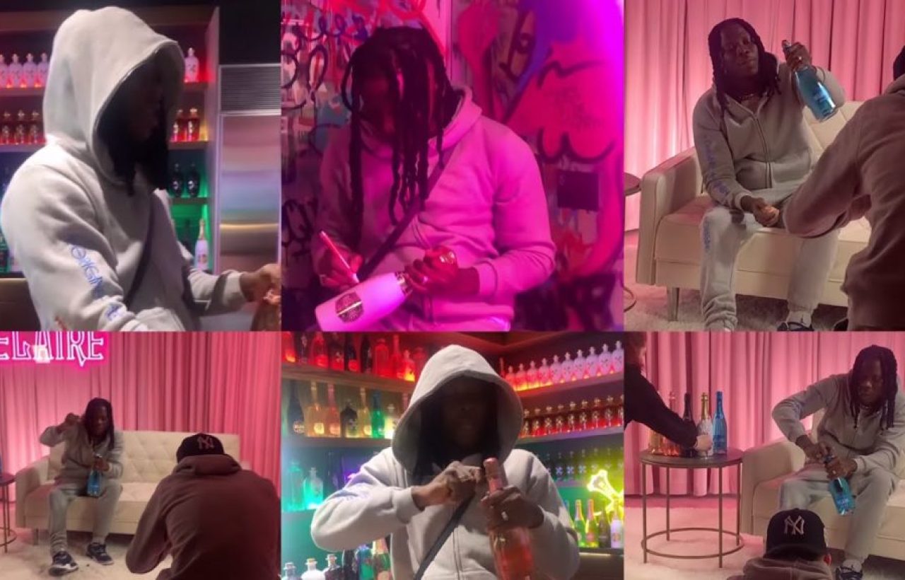 Stonebwoy Strikes Huge Endorsement Partnership With Rick Ross And Wine Brand, Belaire